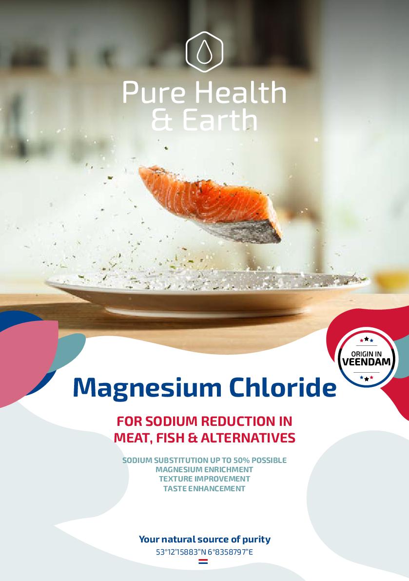 Magnesium Salt - FOR SODIUM REDUCTION IN MEAT, FISH & ALTERNATIVES