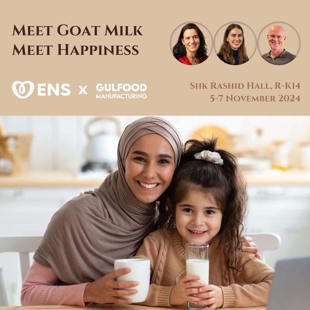 Discover the Potential of Goat Milk: ENS Joins 10th Gulfood Manufacturing in Dubai