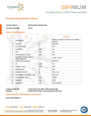 Monosodium Glutamate