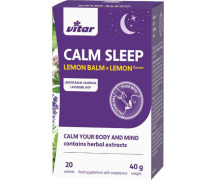 Vitar Calm sleep - Lemon Balm and Lemon 20 sachets