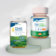 Vegan DHA soft gels and gummies