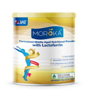 Moroka Formulated Middle-Aged Nutritional Powder with Lactoferrin 120g