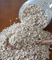 Steel cut oat flakes