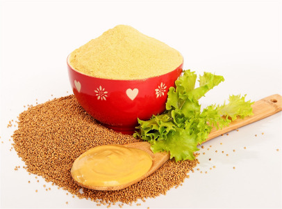 PARTIALLY DE-OILED MUSTARD POWDER