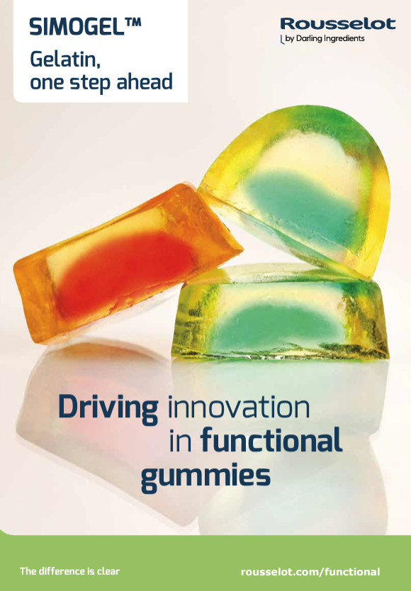 SiMoGel™ for functional gummy production