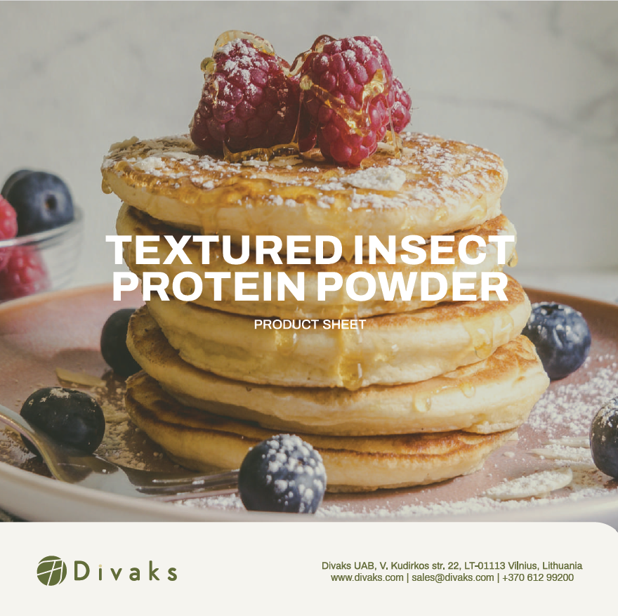 Textured Insect Protein Powder