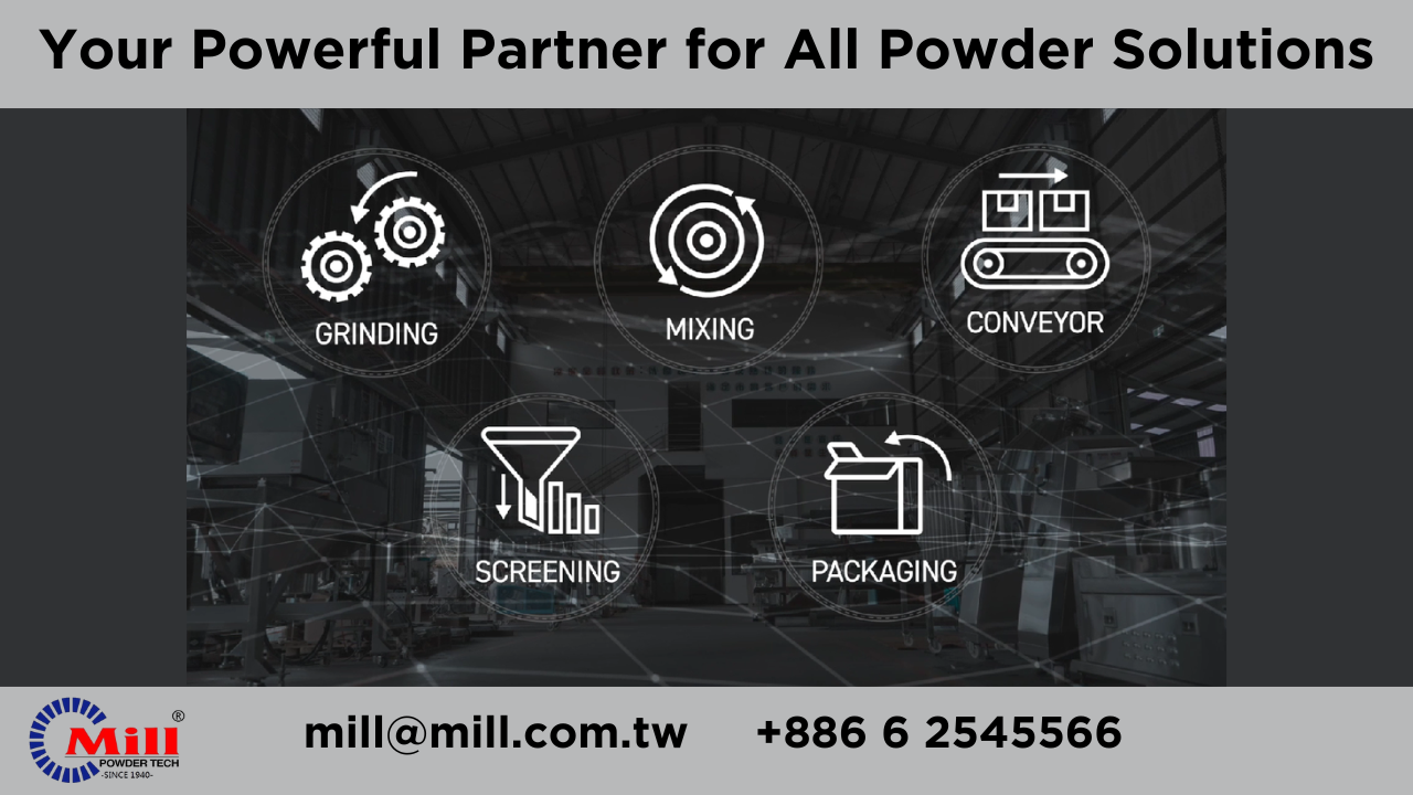 Mill Powder Tech Products Intro.｜Mills & Mixers Machine