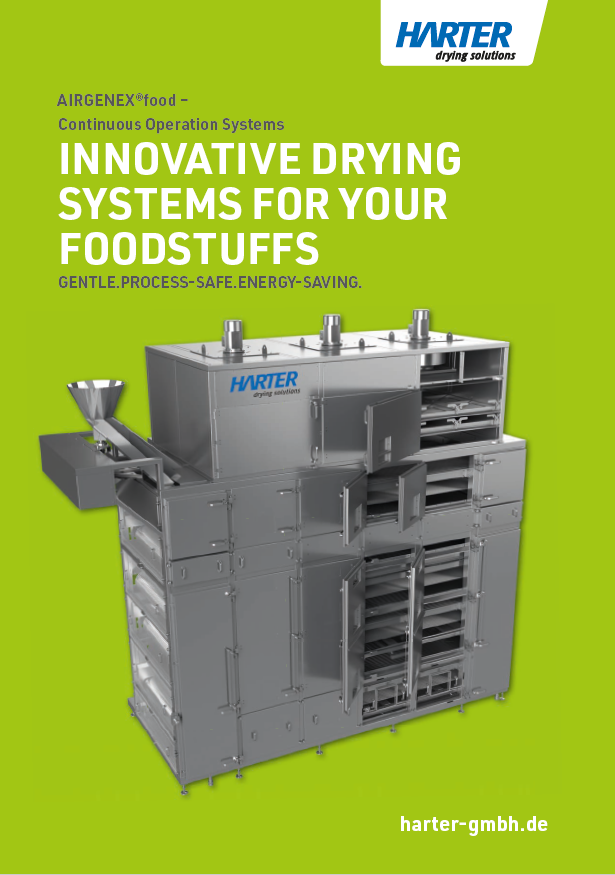 Continuous Dryer for Food & Pet Food