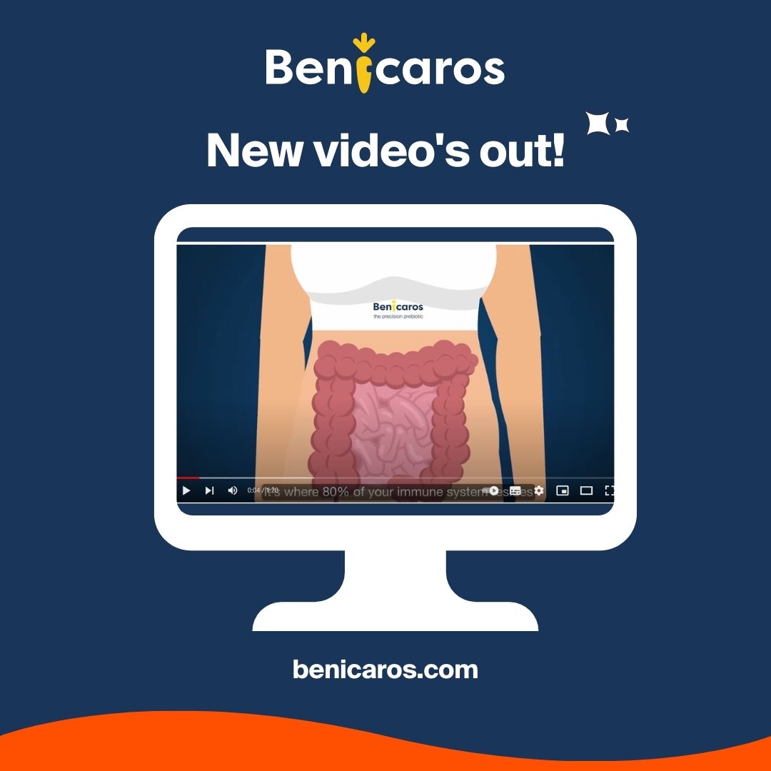 Benicaros Animation Videos explaining the Gut microbiome