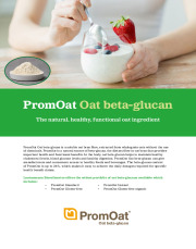 Oat Beta-glucan Product Leaflet