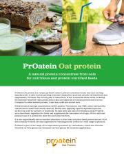 Oat Protein Product Leaflet