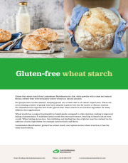 Gluten-free Wheat Starch Product Leaflet